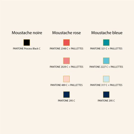 Choix des couleurs d'émail des pin's