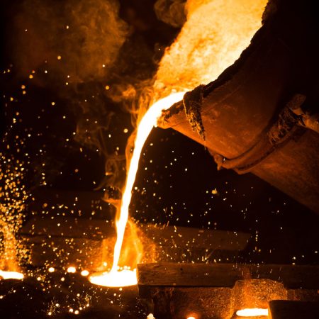 Coulage du moule en métal